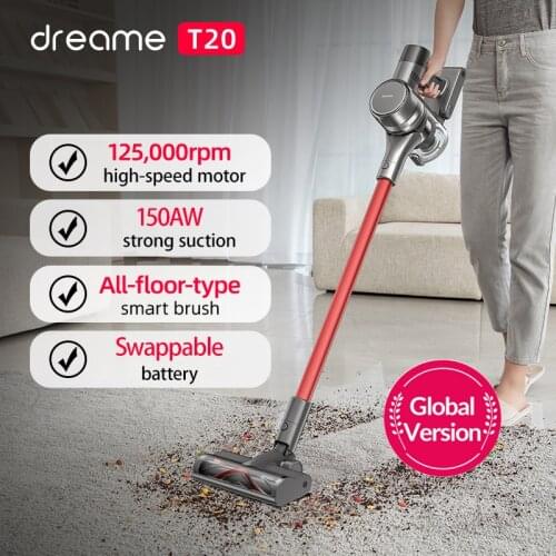 Dreame T20 Wireless Vacuum Cleaners Large Suction Handheld Cleaners Wireless Multi-function Models
