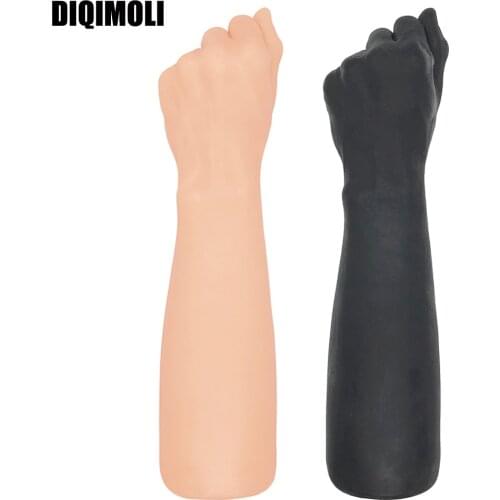 30*8CM Oversized Fist Dildos Soft Huge Phallus SM Realistic Fist Sex Toys Dick Big Arm Dildo Fisting Anal Plug Penis for Women