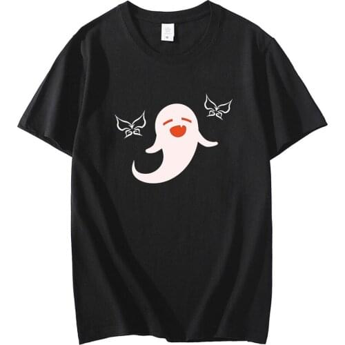 Genshin Impact Hu Tao T Shirt Men Women Short Sleeve Funny T Shirt Unisex Harajuku Tee Shirt Oversize Cosplay Anime Things Tops