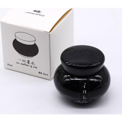 JINHAO Pen Ink Non Carbon Ink,smooth Writing Ink ,dye-based Ink 25ml/bottle