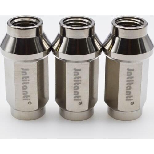 Titanium alloy auto parts hub closed nut