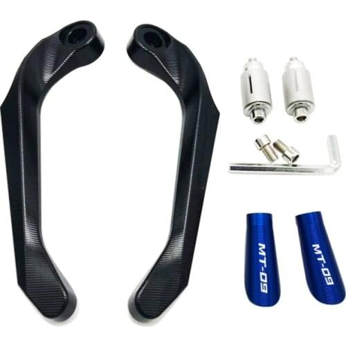 Motorcycle CNC Handlebar Grips Guard Brake Clutch Levers Guard Protector For yamaha MT-09 mt09 mt 09 tracer FZ-09 2014-2019 2018