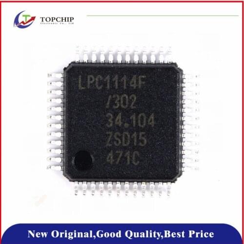 1Pcs New original LPC1114FBD48/302 MCU 32BIT 32KB FLASH 48LQFP