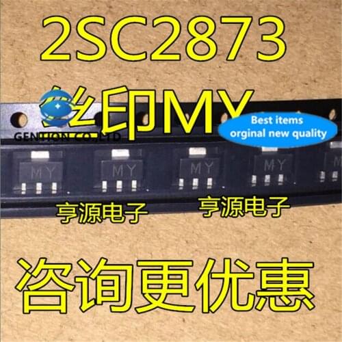 30Pcs 2SC2873 MY 2SA1213 Silkscreen NY SOT89 in stock 100% new and original