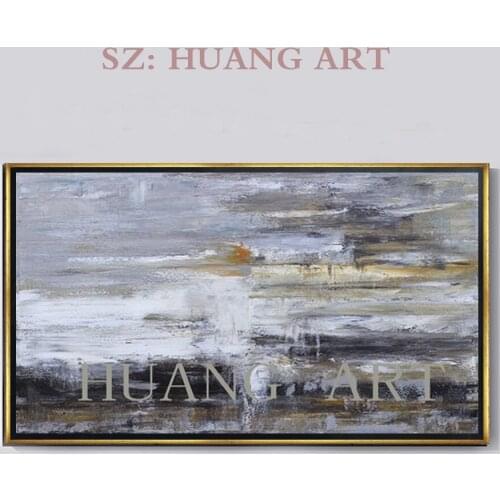 Abstract Painting acrylic Painting Abstract Grey Modern Art Wall Paintings Living Room Bedroom Home Interior Beach House Decor G