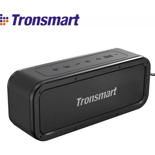 Tronsmart Force Bluetooth Speaker TWS Bluetooth 5.0 40W IPX7 Waterproof Outdoor Portable Speaker Subwoofer Voice Assistant NFC