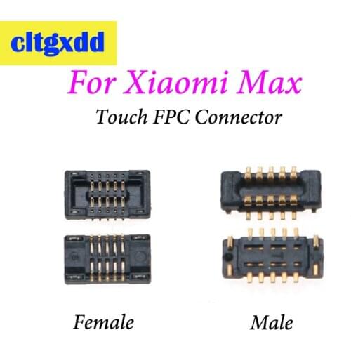 Cltgxdd New FPC FFC Connector Port Plug replacement For fingerprint on Mainboard / cable For Xiaomi max Redmi 3S / Redmi note 4