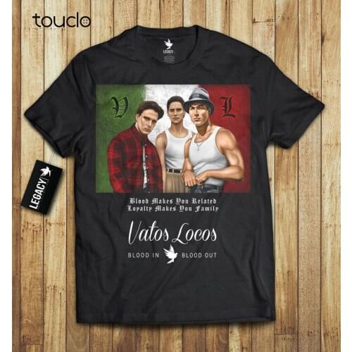 Vatos Locos T-Shirt Blood In Blood Out limited edition rare collection La Onda