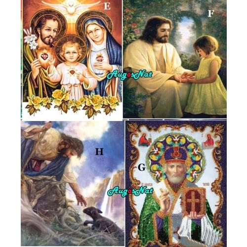 Jesus christ 5d diamond painting icon daimond embroidery picture diamond dots diamand mosaic religion sticker resin drill poster