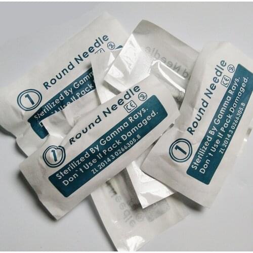 50Pcs/Lot 1RL Permanent Makeup Liberty Machine Needles 1RL Tattoo Needles Cartridges For Liberty Digital Machine