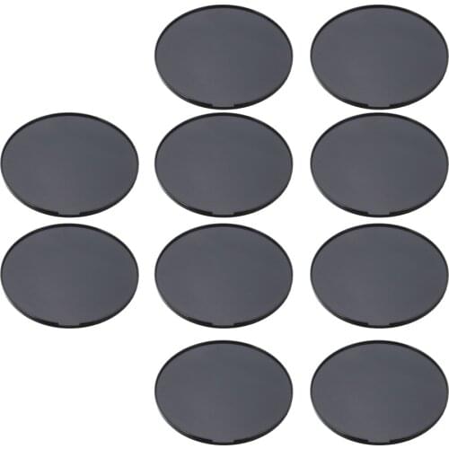 10 Pieces 72mm Adhesive Mounting Disk for Car Dashboards Disc