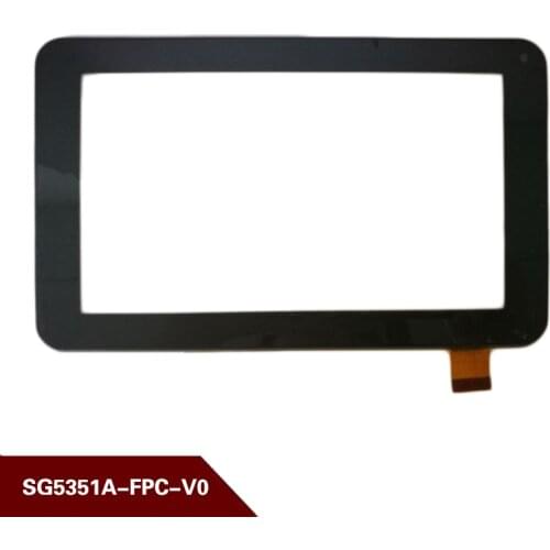 New for 2pcs/lot 7" Touch Screen SG5351A-FPC-V0 Digitizer For CUBE U25GT Dual Core Digma iDjD Sensor Replacement free shipping