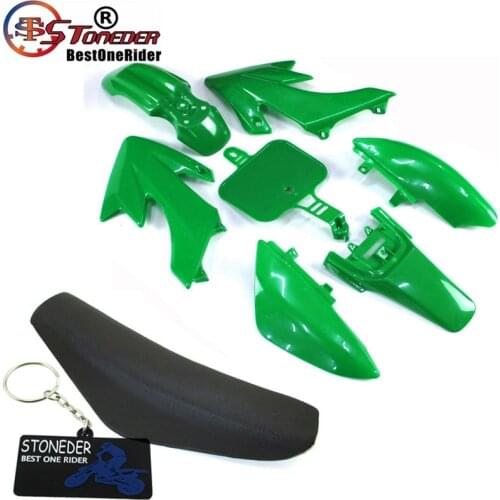 STONEDER Plastic Fairing Body Kits Tall Foam Seat For Honda CRF50 XR50 50cc 70cc 90cc 110cc 125cc 140cc 150cc 160cc BSE Apollo