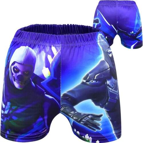 2021 Boy Swim Trunk 6-11years Children Boy Beach Wear Kids Cartoon Swimming Shorts Little Boys Swimsuits G48-8005