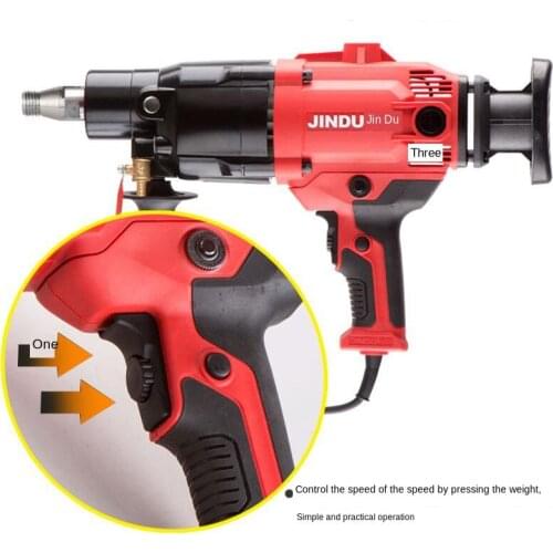 Portable Drilling Electromechanical Drilling Waterless Diamond Drilling Machine Engineering Drill 220V