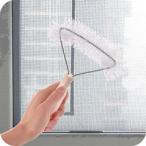 A2412 Car Window Shade Special Cleaner window screening Cleaning brush Tool