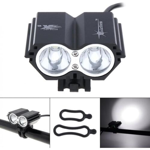 5000LM Waterproof SolarStorm X2 XM-L T6 LED Bicycle LED Headlight Lamp