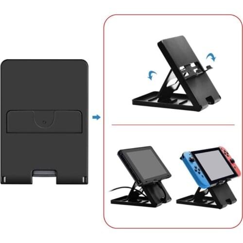 Universal Desktop Stand Holder Foldable Base Bracket Support for Nintend Switch Lite Host Game Console Machine Gaming Accessorie
