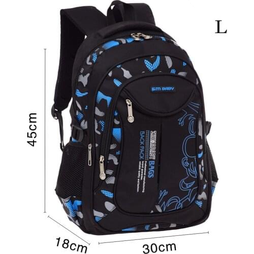 2 Size Waterproof Children School Bags For Boys Orthopedic Kids primary School Backpacks Schoolbags Kids Mochila Infantil