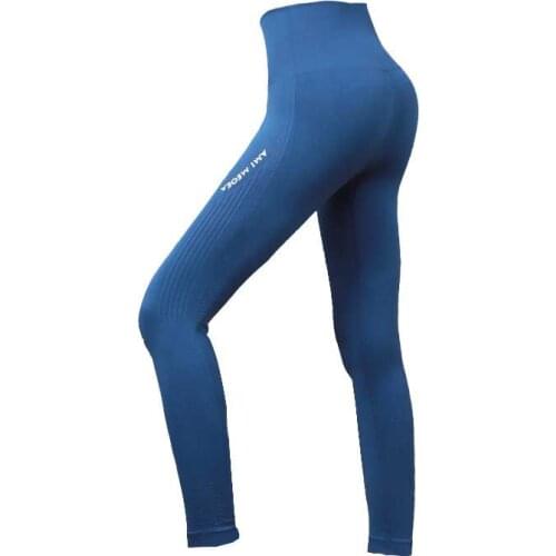 Women High Waist Running Tights Yoga Pants Trousers Workout Fitness Sports Gym Hiking Exercise Clothing Leggings For Female CK05
