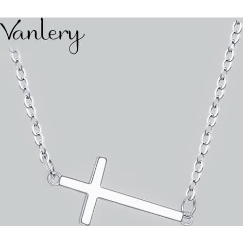 Vintage Cross Choker Necklace For Women Long Chains Statement Necklace 2021 New Trendy Jewelry Gift