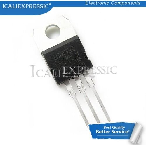 10PCS BDW93C BDW93 TO-220 100V 12A In Stock