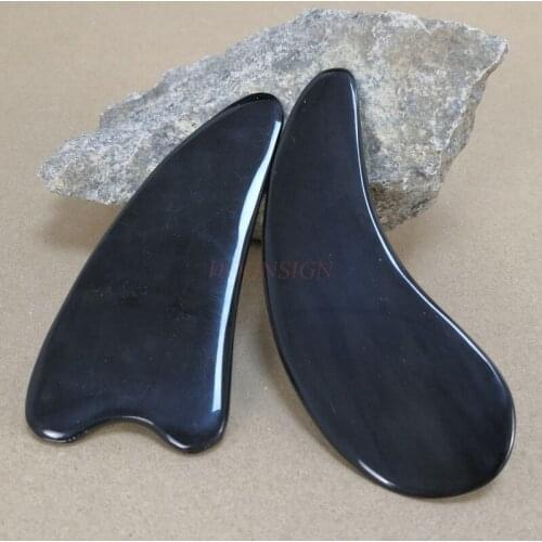 2pcs Horn Gua Sha Scraping Massage Tool Body Massager Guasha Board Acupuncture Scraper for Face Body Arm Beauty Massage Tool