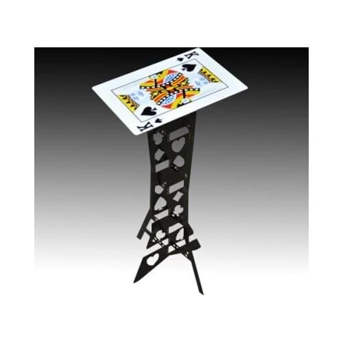 Alluminum alloy Magic Folding Table,Black poker desktop,Magicians best table,magic trick,stage,illusions,Accessories