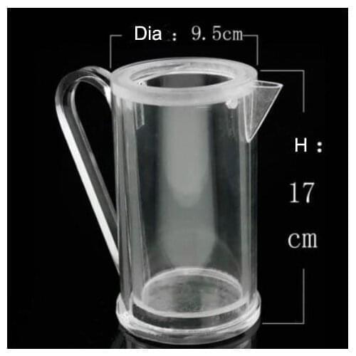Large Vanishing Milk Pitcher Milk Disappearing Magic Tricks Magician Magia Cup Stage Illusions Gimmick Props Liquid Magie Comedy