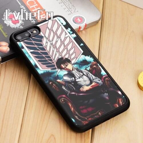 LvheCn Shingeki no Kyojin Attack on Titan Manga Phone Case For iPhone 11 12 Pro X XR XS MAX 5 6 7 8 Plus samsung s7 s8 s9 s10