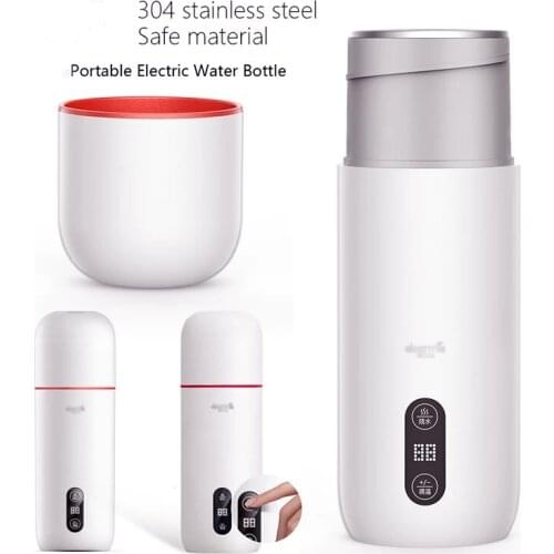ZK20 Electric Kettle Portable Water Heater Tea Maker Thermal Cup Multifunction Coffee/Milk Heater For Deerma/Travel/Home Easter