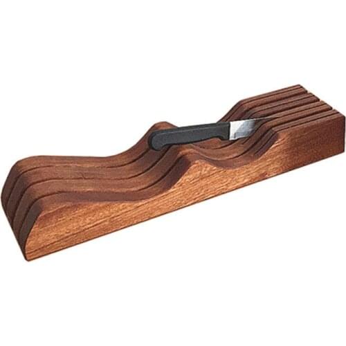 Creative home ebony horizontal tool rest tiktok, same tool holder, knife holder, kitchen tool and cutter holder