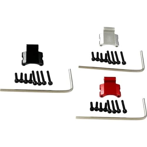 RC Car Metal Upgrade Rear Axle Upper Link Mount Fits for Axial SCX24 90081 1/24 RC Hobby Car Buggy Truck Spare Parts