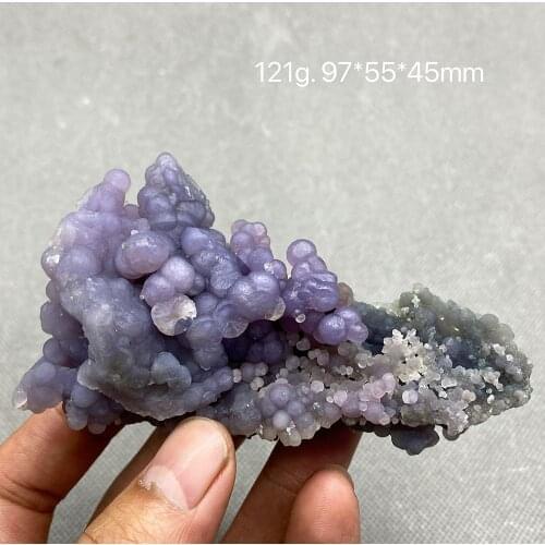 Natural grape agate mineral specimen stones and crystals healing crystals quartz gemstones free shipping