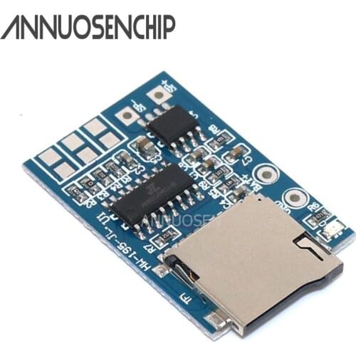 2PCS GPD2846A TF Card MP3 Decoder Board 2W Amplifier Module for Arduino GM Power Supply Module