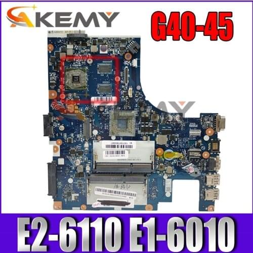 Applicable to G40-45 notebook motherboard E2-6110 E1-6010 number NM-A281
