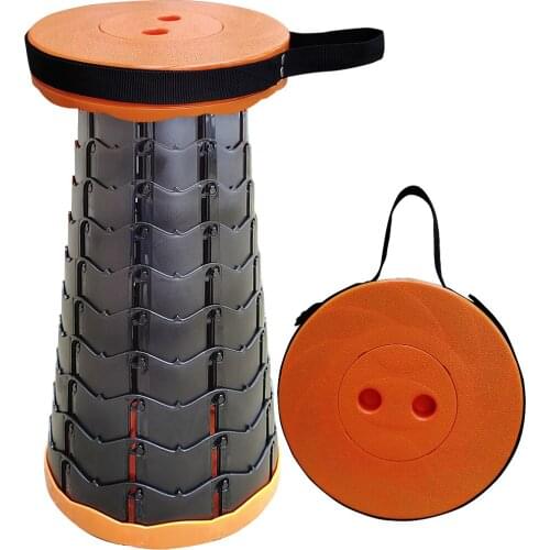 Telescopic Stool Chair Shoe-Changing Stool Fishing Telescopic Stool Fishing Beaching Camping Home