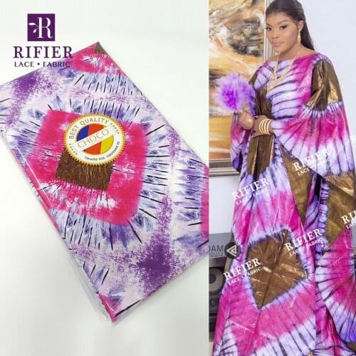 Unique Design!!! Latest Style!!! French Printed Bazin Riche Gextczer Top Quality Women Daily Dresses Bazin Riche Laces Material