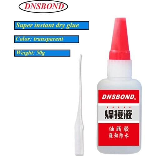 50g Universal Super Instant Viscose Welding Glue Plastic Wood Metal Rubber Tire Repair Glue Soldering Agent Transparent Liquid