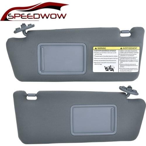 1PC Left Right Car Driver Side Sun Visor Windshield Interior Sunvisor Replacement Mirror For Toyota Tacoma 2005-2012 Car Parts