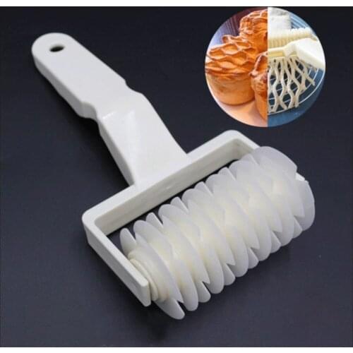 1pc Creative Plastic Kitchen Baking Tool Dough Bread Cookie Pie Pastry Lattice Roller Cutter Pie Tools Kitchen Baking Tools