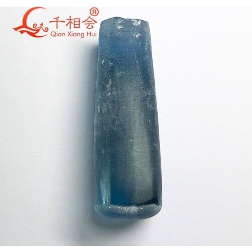 100g 0.1kg 106# 108# 112# 113# 114# 119# 120# blue color artificial spinel rough raw matieral for jewelry making