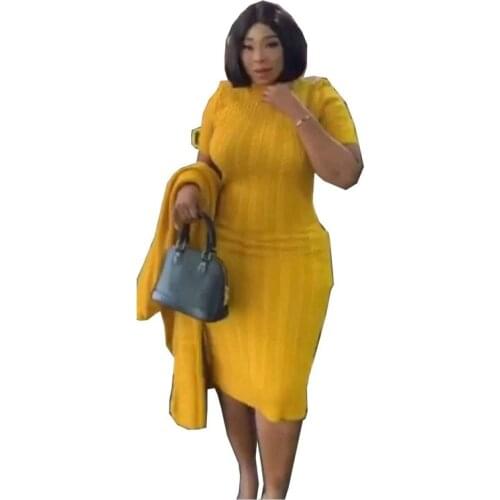 2 Piece Top Coat And Dress Sets Dashiki Ladies Clothes Robe Africaine Bazin Fashion Africa Clothing African Sets For Women