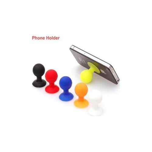 3pcs Rubber Octopus Sucker Ball Stand Holder for iPod iPhone Samsung iPhone tablet pc Cup Holder Sucker Stand For Mobile Phones