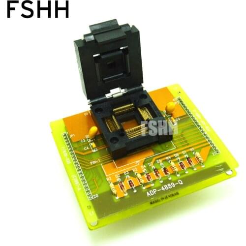 ADP-4889-Q Programmer Adapter QFP80 TQFP80 to DIP40 for HI-LO ALL-11 Programmer Adapter/IC SOCKET
