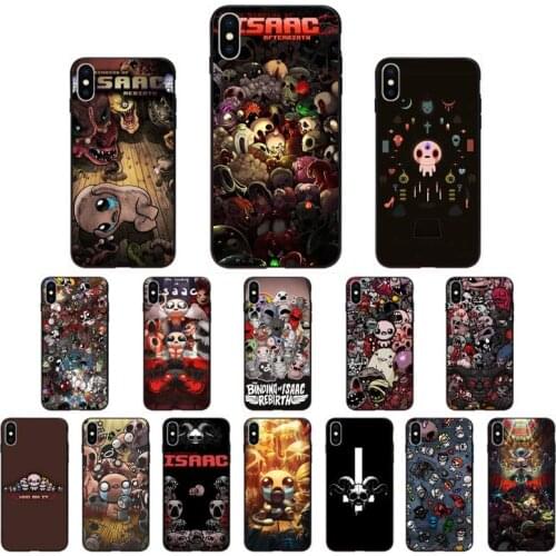 Yinuoda The Binding Of Isaac Phone Case for iphone 11 12 Mini Pro Max X XS MAX 6 6s 7 8 Plus 5 5S 5SE XR SE2020