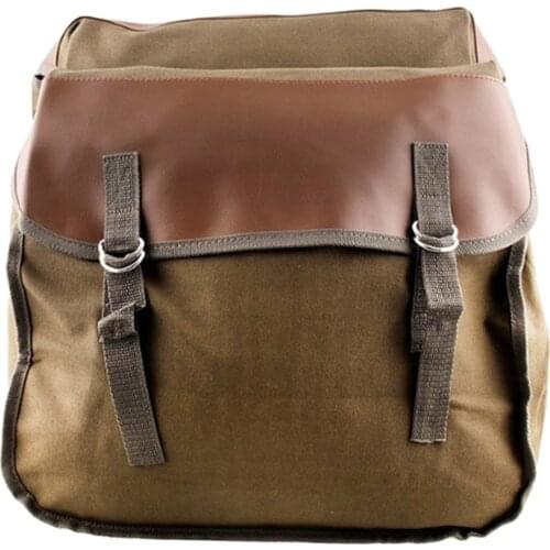 Travel Saddlebag Adjustable Straps Panniers Double Luggage Rack Tail Bag