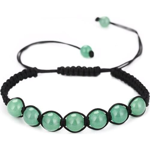 Hot Sale 6PCS Charoite Beads Aventurine Natural Emperor Stone Gravel Stone Bracelets for Woman Man Couple Bracelets Jewelry Free