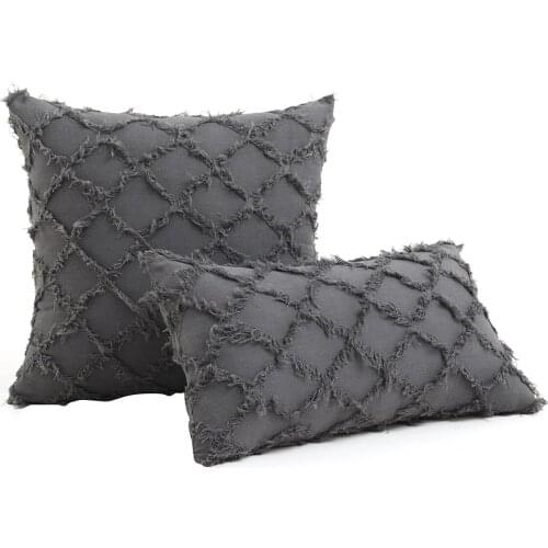 Square Cushion Cover Diamond Pillow Cases 45x45cm Throw Waist Bed Sofa Pad Pillowcases Sofa Square Cushion Cover Decoration D30