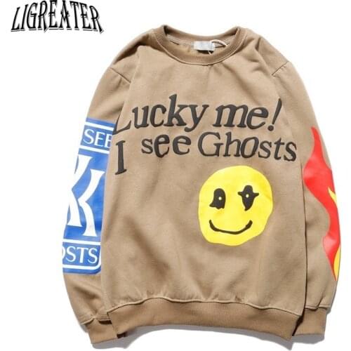 LIGREATER Men's Printed Hoodies